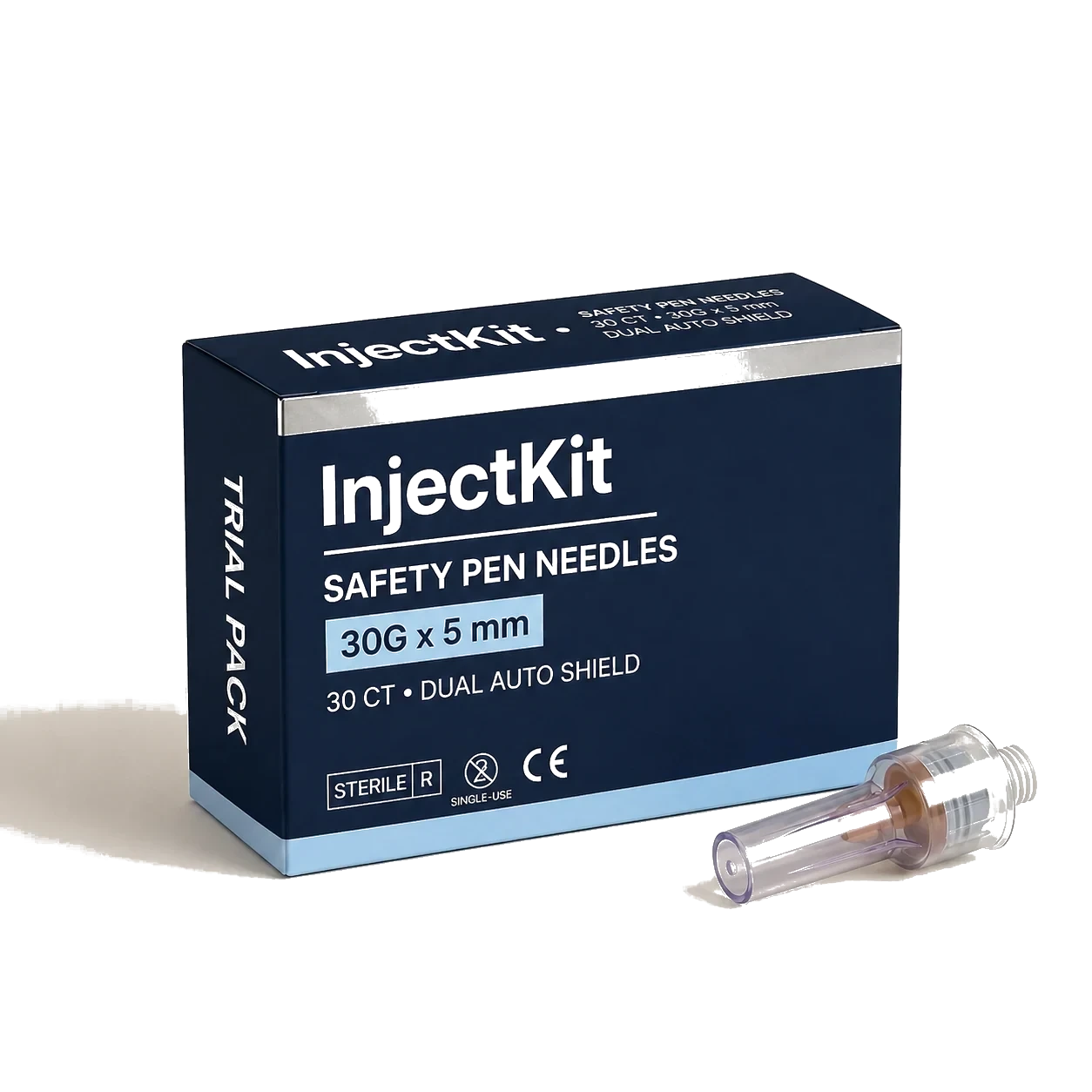 Safety Pen Needles 30G × 5mm — Trial Pack (30)