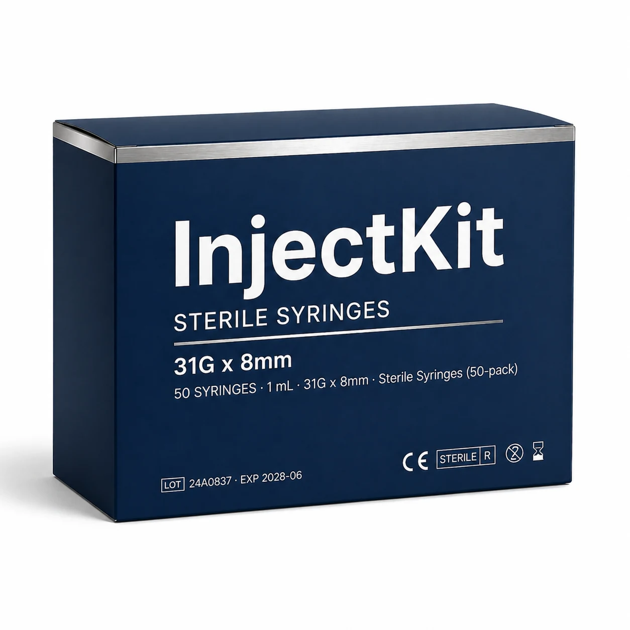 31G x 8mm Sterile Syringes